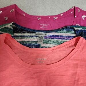 Catherines Size 2X 22/24W Lot of 3 women's tops NWT